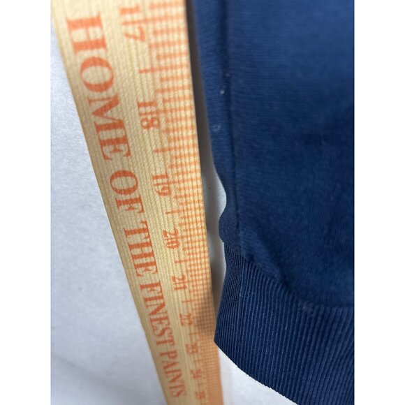 Under Armour Mens Sweatpants Joggers Navy Blue Drawstring Waist Side Pockets - Picture 5 of 10